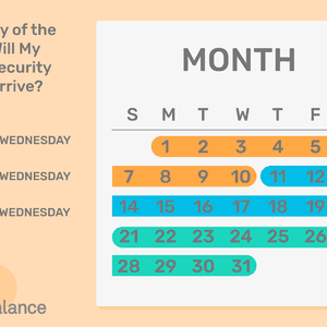 日历月的哪一天你的社会安全检查将会到来。”width=