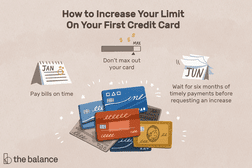如何提高你的第一张信用卡的限额:按时还款不要透支你的卡等到六个月的及时还款才要求增加